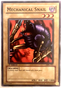 YuGiOh! - Mechanical Snail - Common - Image 1