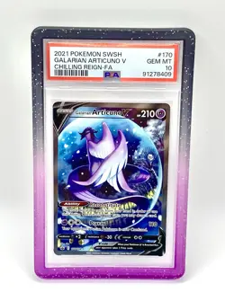 Pokemon Card Galarian Articuno V #170 Chilling Reign PSA 10 GEM WORLDWIDE SHIP - Image 1