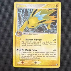 Pokemon Jolteon 8/115 EX Unseen Forces Reverse Holo Stamped MP/HP Vintage - Image 1
