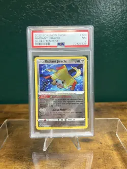2022 POKEMON SWORD & SHIELD SILVER TEMPEST #120 RADIANT JIRACHI - Image 1