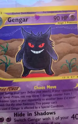 Gengar 048/165 Expedition Base Set Regular Pokemon Vintage - Image 2