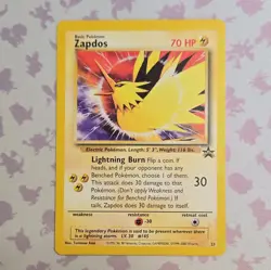 Wizards of the Coast Pokemon TCG Zapdos 23/53 Wotc Promo Holo 70 HP EN - Image 1