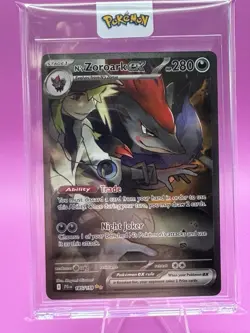 Pokemon TCG N's Zoroark EX Journey Together Sir Fresh Mint, 185/159 - Image 1