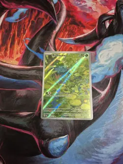 Pokemon TCG Bulbasaur Scarlet Violet-151 Illustration Rare Card 166/165 - Image 1