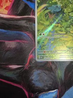 Pokemon TCG Bulbasaur Scarlet Violet-151 Illustration Rare Card 166/165 - Image 5