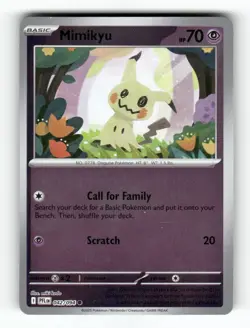 Mimikyu - 042/094 - Phantasmal Flames - Pokemon - Common - NM Reverse - Image 1