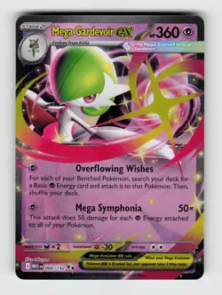 Mega Gardevoir ex 060/132 - Pokemon - Mega Evolution - Holo Double Rare - NM - Image 1