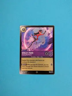 Disney Lorcana Violet Parr Learning New Powers Promo Foil 55/P3 Wilds Unknown - Image 1