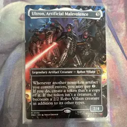 Ultron, Artificial Malevolence (Borderless) - MSH 0344 - Pack Fresh Con.- MTG - Image 1