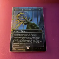 Sword of Hearth and Home (Borderless) - NM - TMC Ninja Turtles # 136 - MTG Magic - Image 1