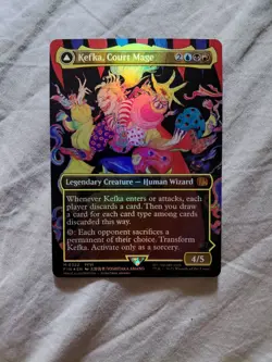 Kefka, Court Mage Foil 0322 Borderless Final Fantasy Mythic FFVI - Image 1