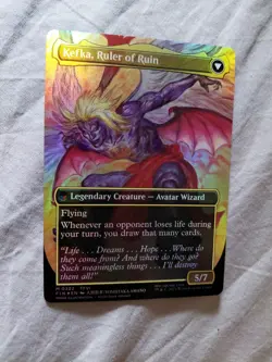 Kefka, Court Mage Foil 0322 Borderless Final Fantasy Mythic FFVI - Image 3