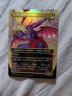 Kefka, Court Mage Foil 0322 Borderless Final Fantasy Mythic FFVI - Image 4