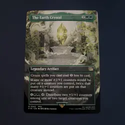 The Earth Crystal - Borderless - Final Fantasy - FIN - 342 - NM - MTG - Image 1