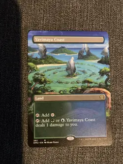 Yavimaya Coast (Borderless) Dominaria United Regular Mtg - Image 1