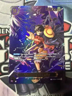 Monkey.D.Luffy - OP09-119 (SP) OP09-119 Carrying On His Will Foil - Image 1
