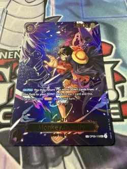 Monkey.D.Luffy - OP09-119 (SP) OP09-119 Carrying On His Will Foil - Image 2