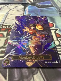 Monkey.D.Luffy - OP09-119 (SP) OP09-119 Carrying On His Will Foil - Image 4