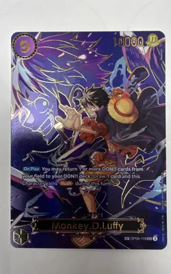 Monkey.D.Luffy - OP09-119 (SP) OP09-119 Carrying On His Will Foil - Image 1
