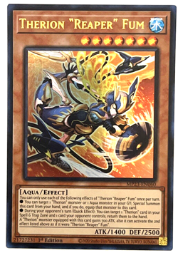 YuGiOh! - Therion "Reaper" Fum - MP23-EN060 - 1st Edition - Ultra Rare - Image 1