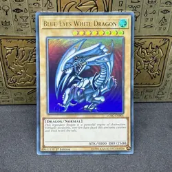 Blue-Eyes White Dragon LCKC-EN001 Ultra Rare 1st Edition NM - Image 1