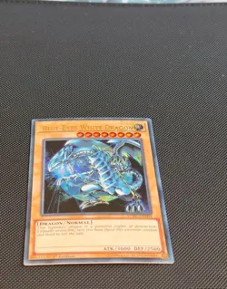 Yu-Gi-Oh! Blue-Eyes White Dragon LCKC-EN001 Ultra Rare 1st Edition NM - Image 2