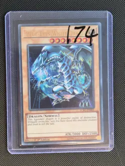 Yu-Gi-Oh! Blue-Eyes White Dragon LCKC-EN001 Ultra Rare 1st Edition NM - Image 4