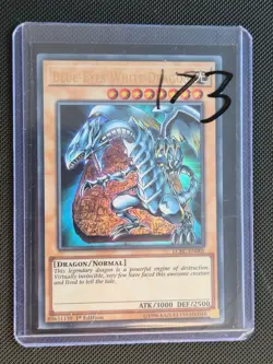 Yu-Gi-Oh! Blue-Eyes White Dragon LCKC-EN001 Ultra Rare 1st Edition NM - Image 4