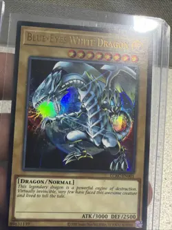 Blue-Eyes White Dragon LCKC-EN001 Ultra Rare - Image 1