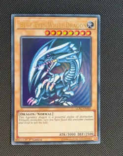 Yu-Gi-Oh! Blue-Eyes White Dragon LCKC-EN001 Ultra Rare 1st Edition NM - Image 1