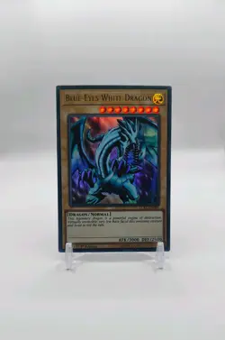 Blue-Eyes White Dragon LCKC-EN001 1st Edition Ultra Rare Yu-Gi-Oh! - Image 1