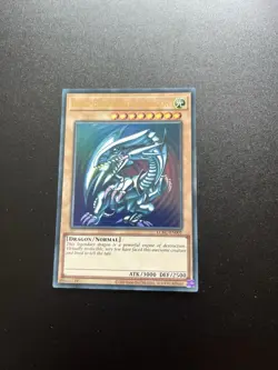 Yu-Gi-Oh! Blue-Eyes White Dragon (Version 2) LCKC-EN001 Ultra Rare Unlimited - Image 1