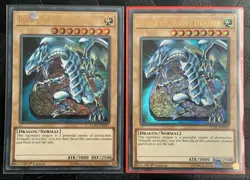 Yu-Gi-Oh Blue-Eyes White Dragon LCKC-EN001 Ultra Rare 1st Edition - Image 2