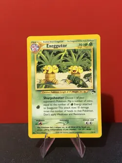Pokemon TCG Exeggutor 13/18 Southern Islands Promo Regular ENG LP - Image 1