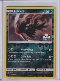 Darkrai 087/147 (Pokemon League) League & Championship Cards Reverse Holo LP - Image 1