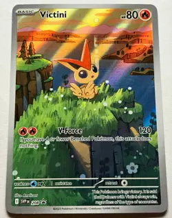Victini 208 SV: Scarlet & Violet Promo Near Mint - Image 1