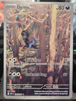 The Pokemon Company English Pokemon TCG White Flare Deino 146/086 IR Holo 80 HP - Image 1