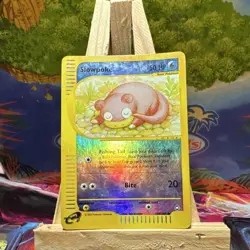 Pokemon TCG Slowpoke 108/147 Aquapolis Reverse Holo Card 2002 English - Image 1
