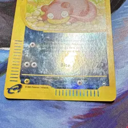 Pokemon TCG Slowpoke 108/147 Aquapolis Reverse Holo Card 2002 English - Image 4