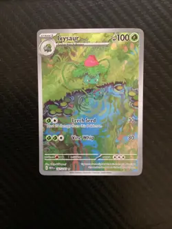 Ivysaur – 167/165 – SV: Scarlet & Violet 151 – NM – Pokemon TCG - Image 1