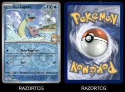MISTY'S LAPRAS 050/182 C DESTINED RIVALS POKEMON REVERSE HOLO NM/M - Image 3