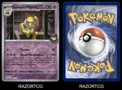 TEAM ROCKET'S HYPNO 080/182 UC DESTINED RIVALS POKEMON REVERSE HOLO NM/M - Image 3