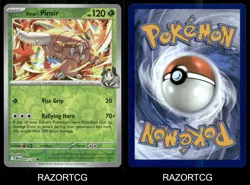 ETHAN'S PINSIR 001/182 UC DESTINED RIVALS POKEMON REVERSE HOLO NM/M - Image 3