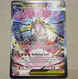 Nintendo Mega Zygarde EX 120/088 Secret Rare Full Art Holo Pokemon TCG Card - Image 1