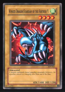 Winged Dragon, Guardian of the Fortress #1 SYE-004 Unlimited Common Yu-Gi-Oh LP - Image 1