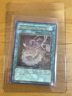 Yugioh! Miraculous Rebirth CDIP-EN044 Ultimate Rare trading card - Image 1