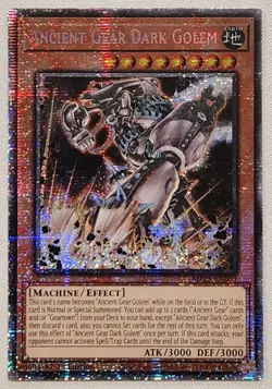 Yu-Gi-Oh [x1] Ancient Gear Dark Golem [x1] MP25-EN003 Starlight M/NM - Image 1