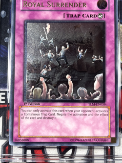 Yugioh CGC 10 Royal Surrender TLM-EN059 1st Edition Ultimate Rare PSA - Image 4