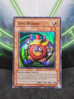 Yugioh Time Wizard RP01 EN035 Retro Pack Super Rare NM OG Print - Image 1