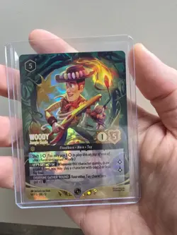Woody - Jungle Guide 54/P3 Set Champ Promo Enchanted Foil Wilds Unknown Lorcana - Image 2